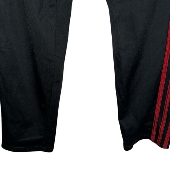 Adidas Black & Red Track Pants XL(18/20) Polyester - Picture 6 of 9